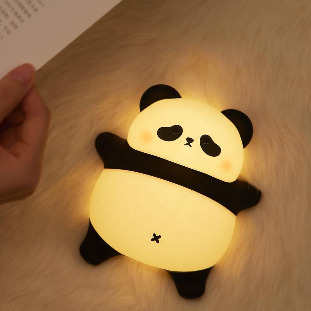 Lying Panda Lamp