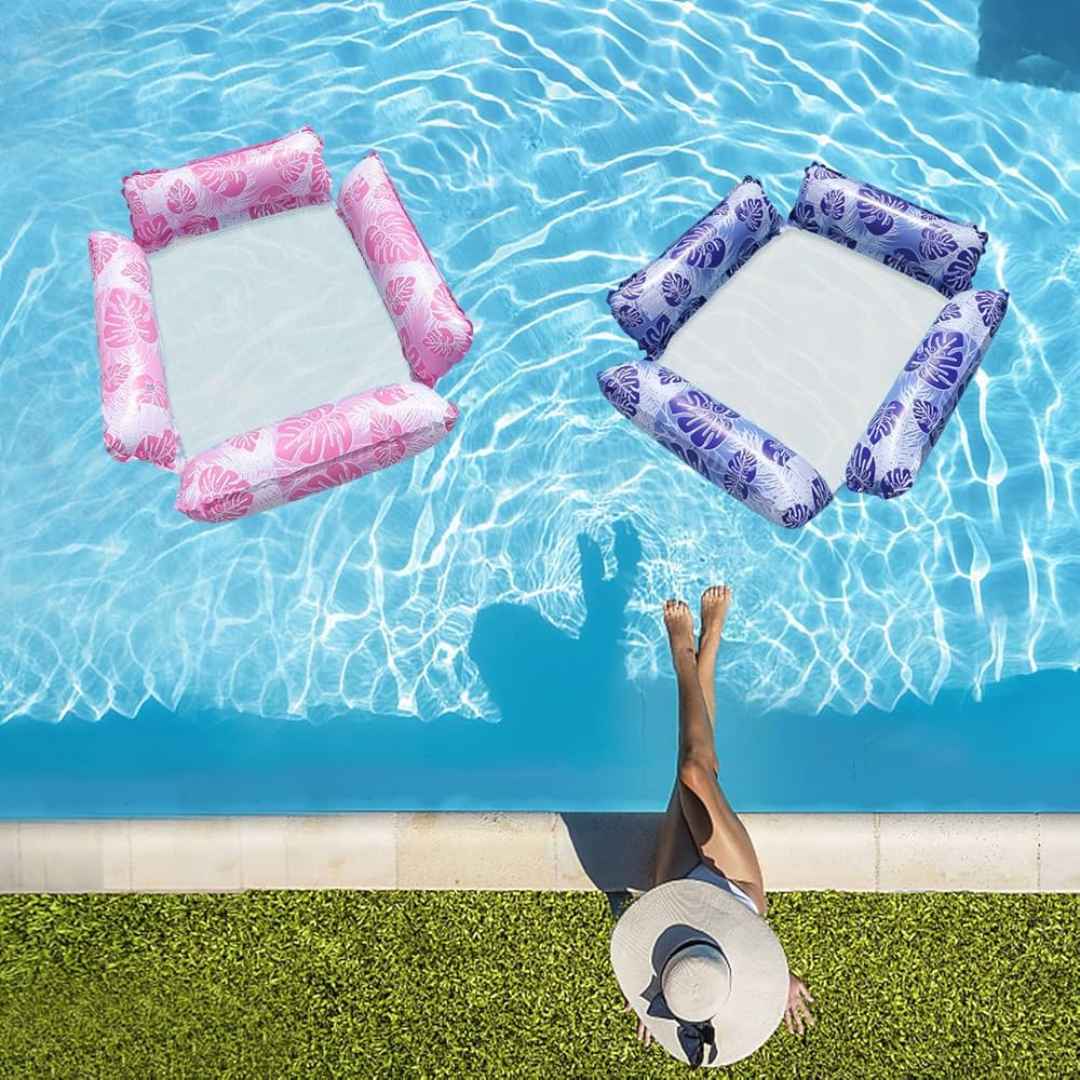 Inflatable Water Hammock - Pool Lounge Chair