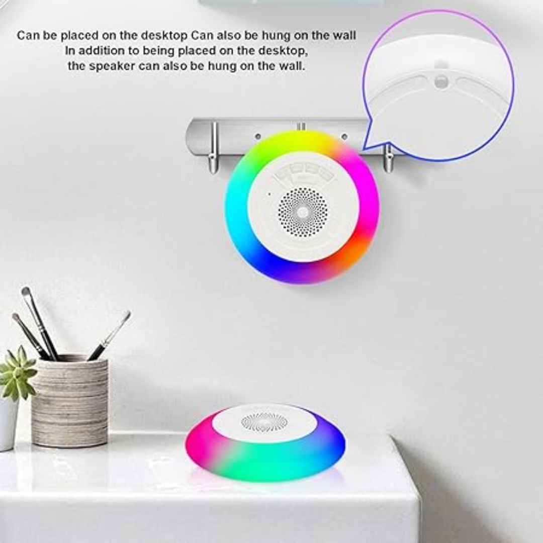 Floating Pool Speaker – Waterproof Bluetooth Speaker with LED Light Show