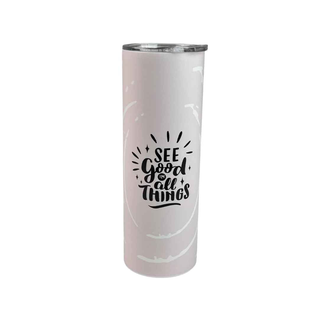Funky Slim Steel Tumbler ⚡ – 500ml Daily Power