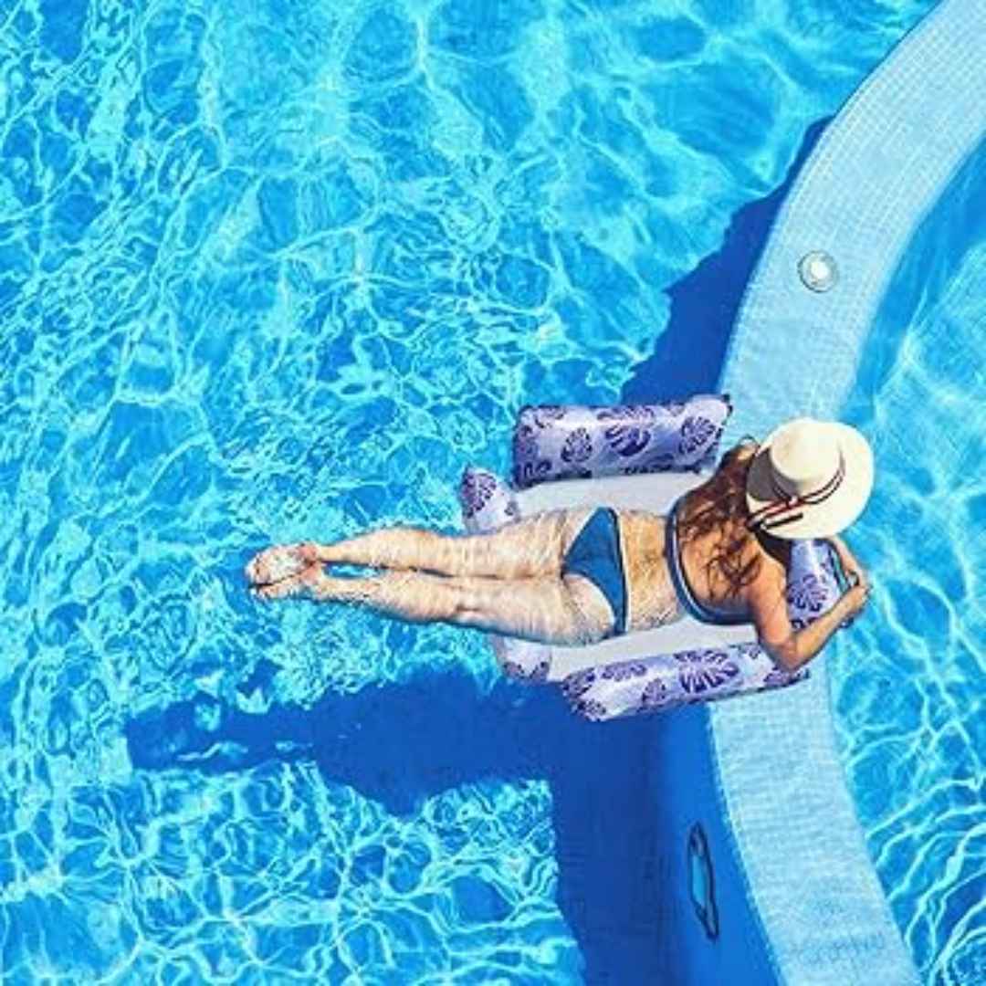 Inflatable Water Hammock - Pool Lounge Chair