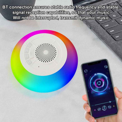 Floating Pool Speaker – Waterproof Bluetooth Speaker with LED Light Show