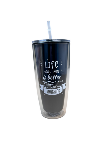 Funky Plastic Straw Cup 🥤 – Cool Sips, Funky Vibes