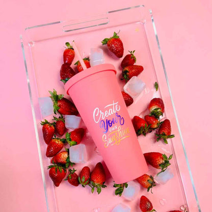 Funky Double Wall Cup 💎 – Leak-Free Coolness