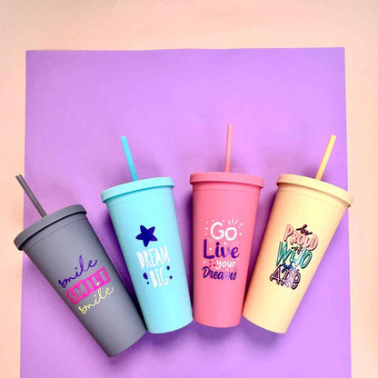 Funky Double Wall Cup 💎 – Leak-Free Coolness