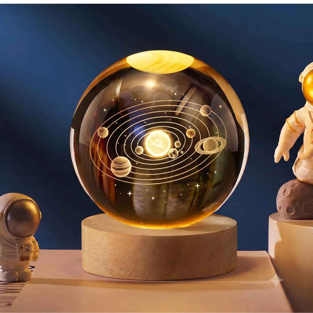 Crystal Sphere LED Light