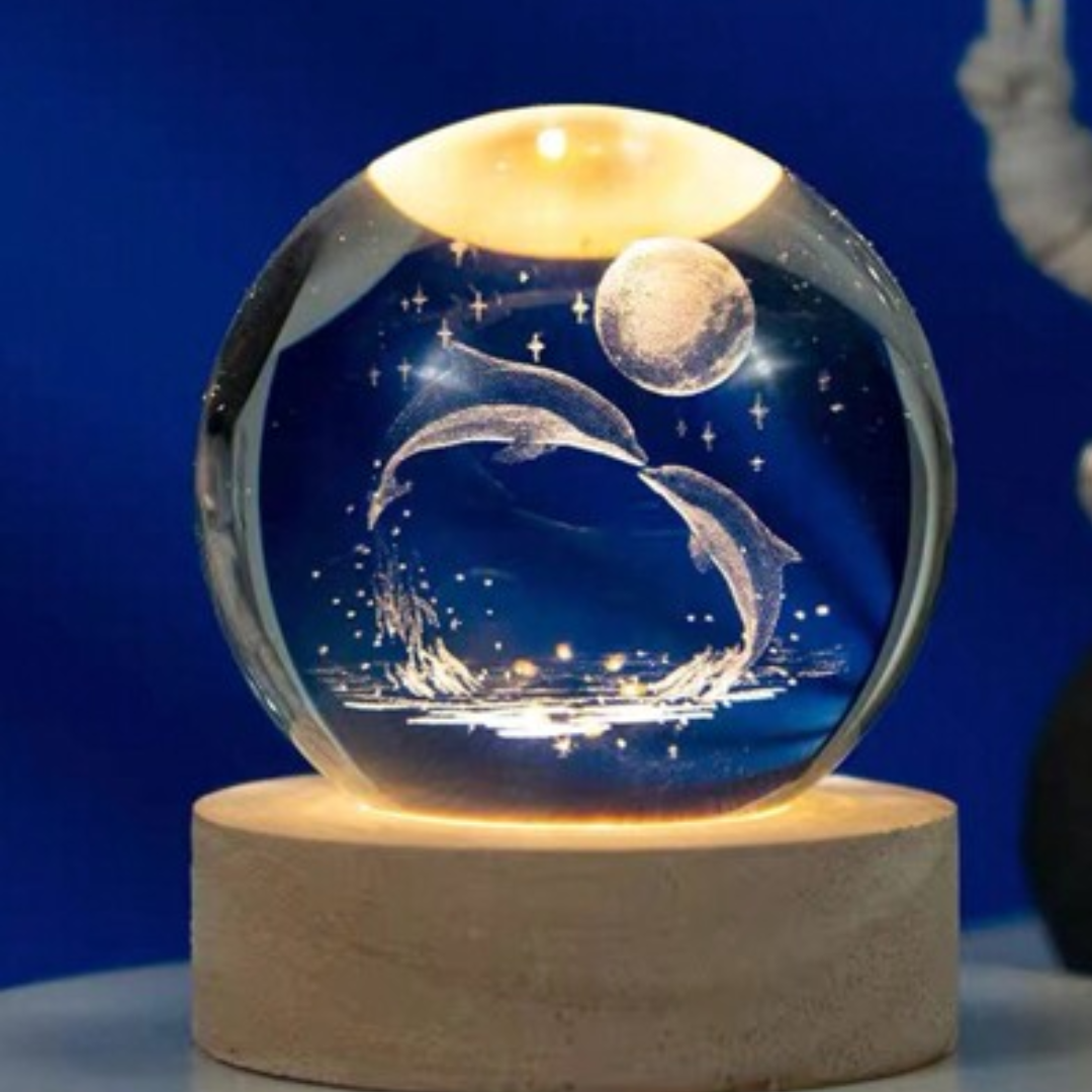 Crystal Balls Dolphins