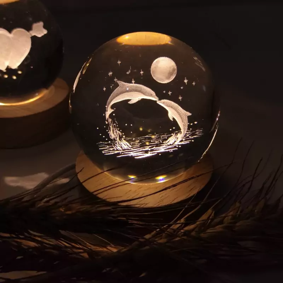 Crystal Balls Dolphins