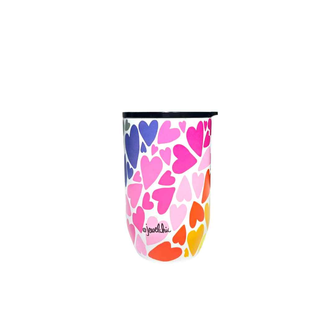 Funky Rainbow Tumbler 🌈 – 380ml Happy Sips