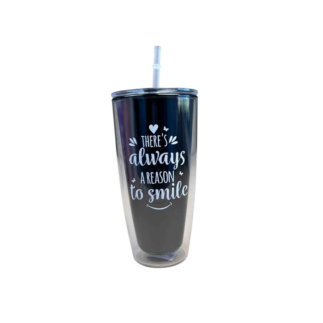 Funky Plastic Straw Cup 🥤 – Cool Sips, Funky Vibes