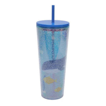 Funky Ocean Glitter Cup 🌊 – Dive Into Hydration