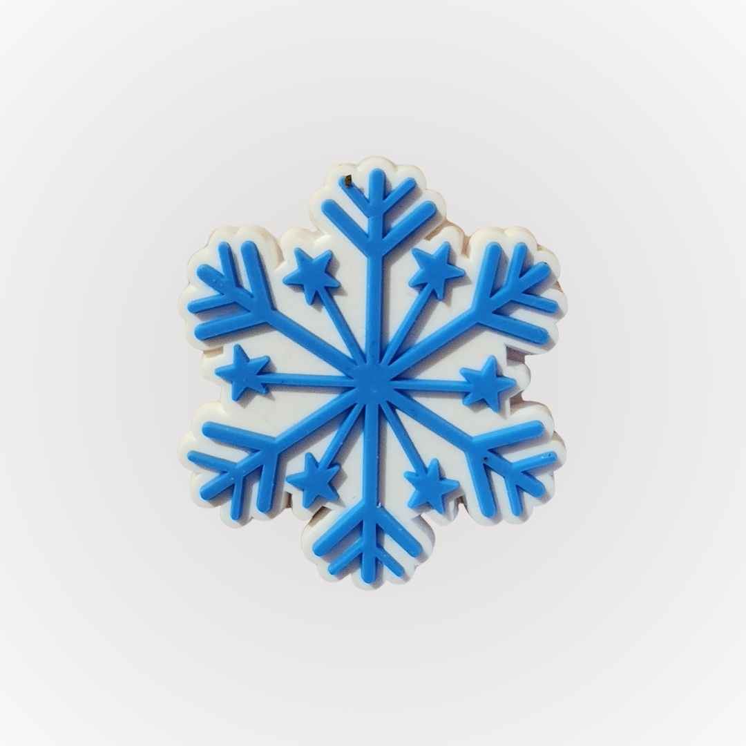 Funny Jibbitz Charm – Snowflake | The Funky Nerds
