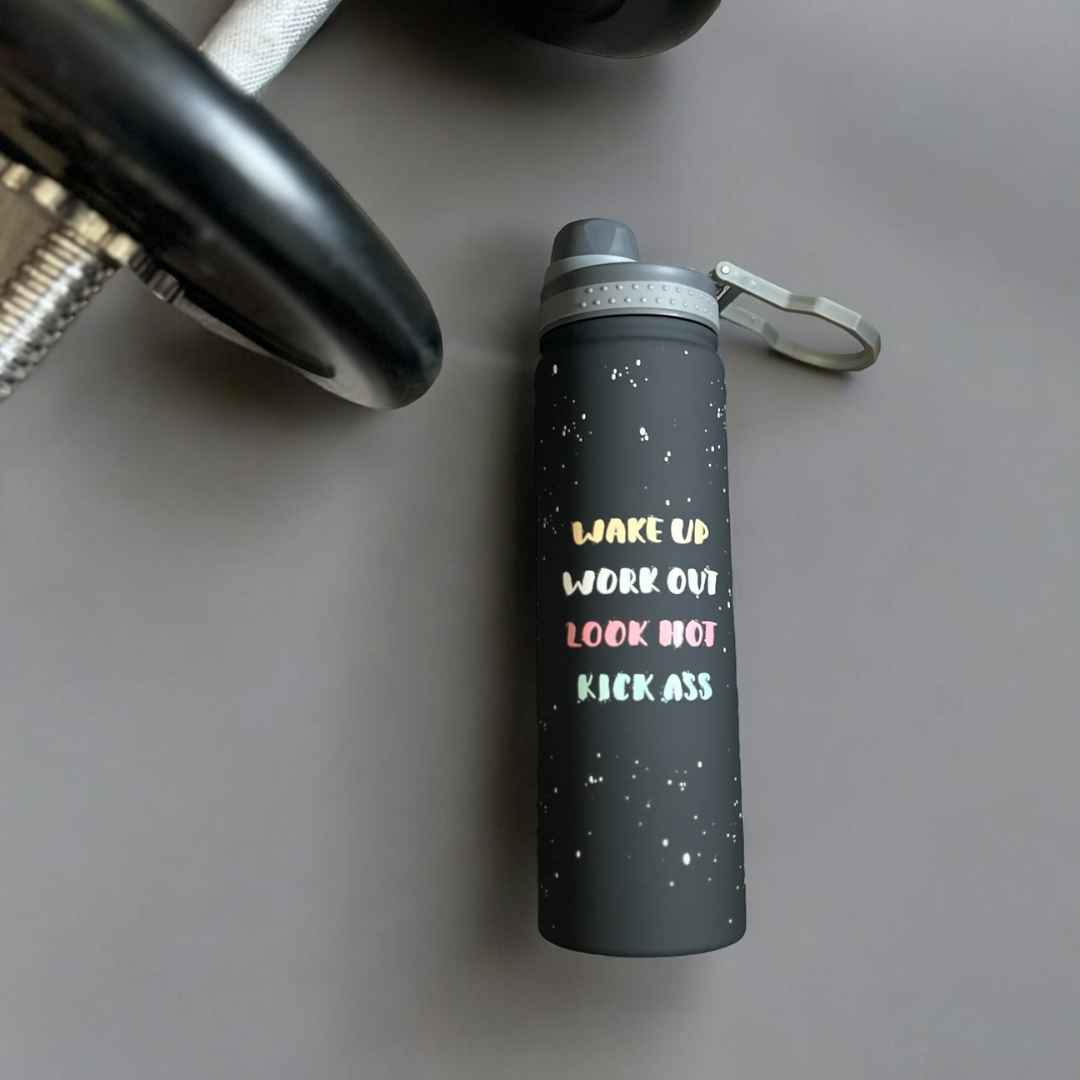 Funky Sports Bottle 💪 – Wake Up. Work Out. Own It.