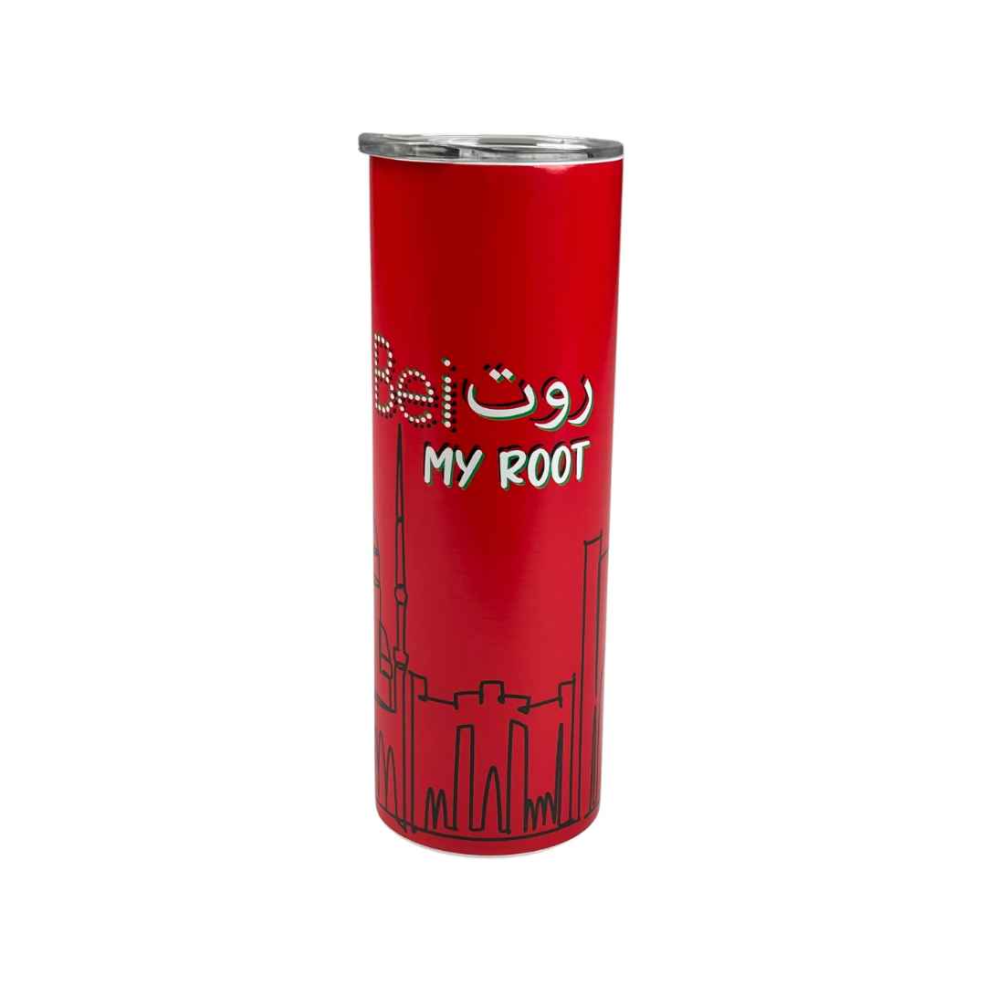 Funky Slim Steel Tumbler ⚡ – 500ml Daily Power